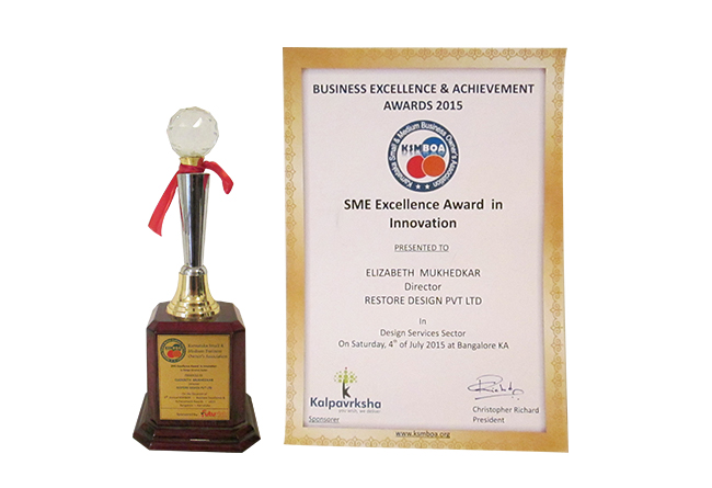 BUSINESS EXCELLENCE & ACHIEVEMENT AWARD 2015 - ELIZABETH MUKHEDKAR (DIRECTOR)