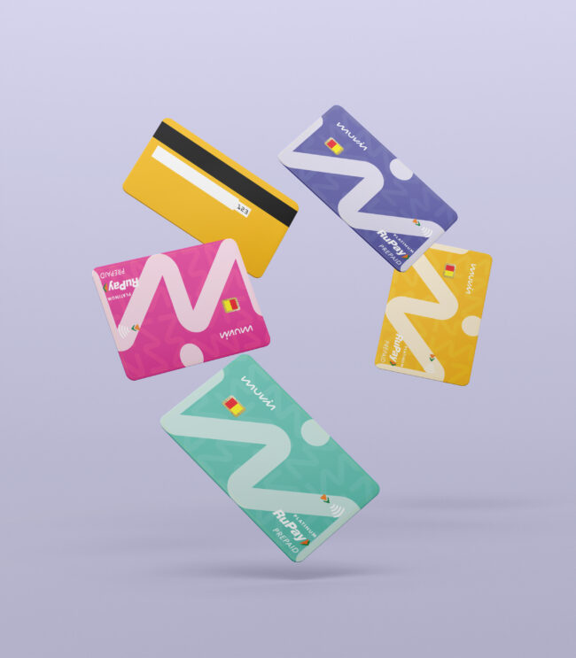 Debit card mockup